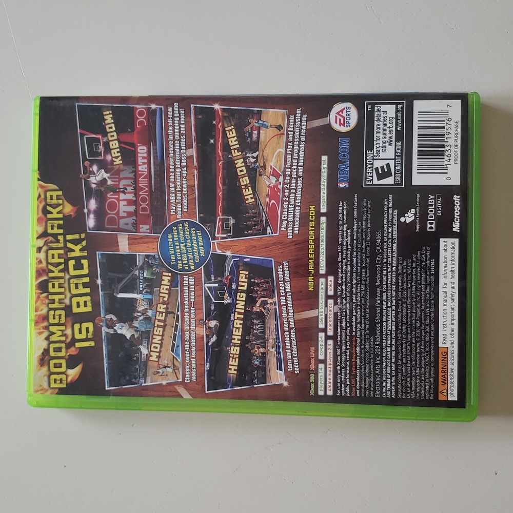 XBOX 360 NBA JAM Video Game ๐ฎ - Picture 2 of 4